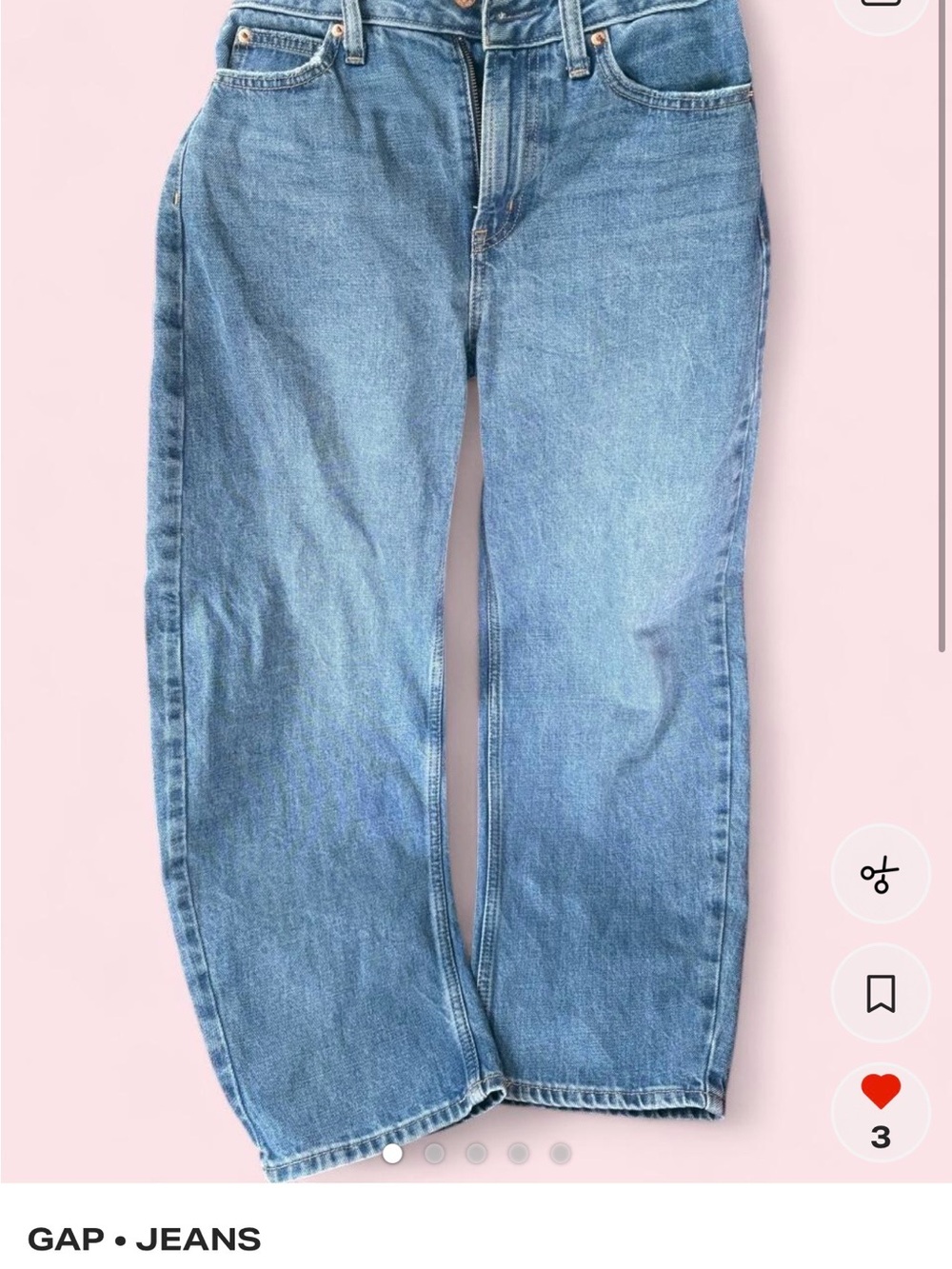 GAP Women's Barrel Jeans Size 25 Excellent Condition